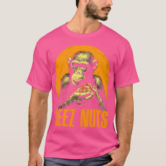 Deez Nuts Chimp Humor T-shirt