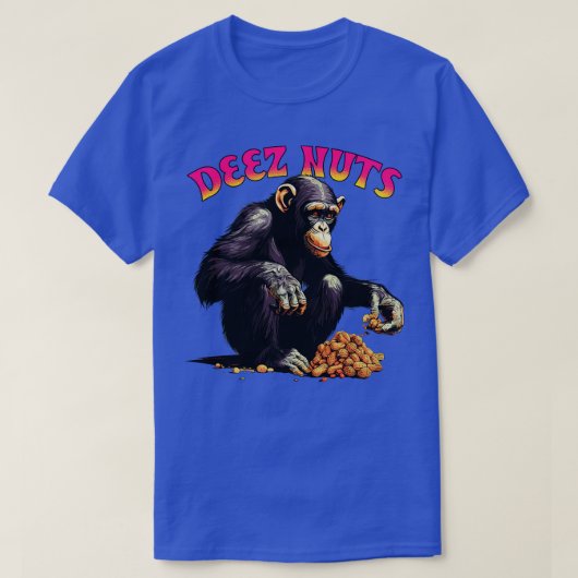 Deez Nuts Chimpansee T-shirt (Design voorkant)