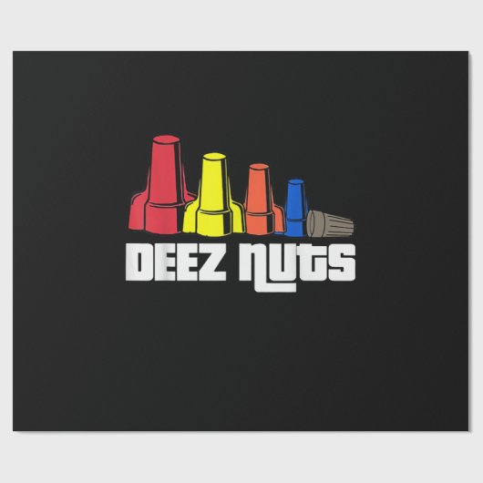 Deez Nuts Electricia Gift Cadeaupapier (Vlak)