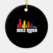 Deez Nuts Electricia Gift Keramisch Ornament (Voorkant)