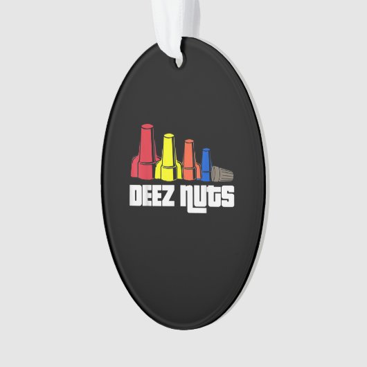 Deez Nuts Electricia Gift Ornament (voorkant)