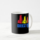 Deez Nuts Electrician Funny For Men & Women Gift Koffiemok (Voorkant rechts)