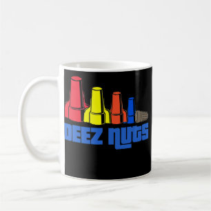 Deez Nuts Electrician Funny For Men & Women Gift Koffiemok