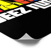 Deez Nuts elektricien voor mannen vrouwen geschenk Poster (Hoek)