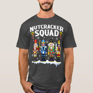 Deez Nuts Funny Xmas 2022 Nutkraker Squad Christm T-shirt