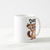 Deez Nuts Grappige Eekhoorn Koffiemok (Voorkant rechts)