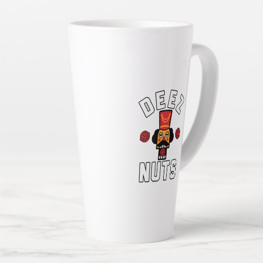 Deez Nuts Nutcracker Latte Mok (Rechterhoek)