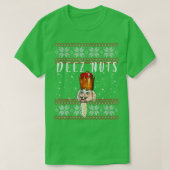 Deez Nuts Nutkraker Funny Ugly KerstSweater T-shirt (Design voorkant)
