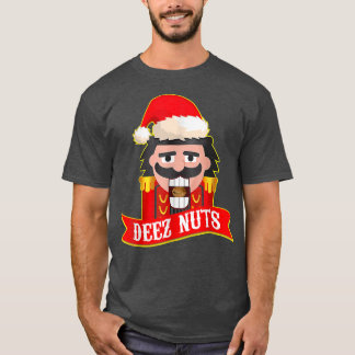 Deez Nuts Nutkraker Funny Ugly KerstSweater T-shirt