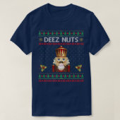 Deez Nuts Nutkraker Funny Ugly KerstSweater T-shirt (Design voorkant)
