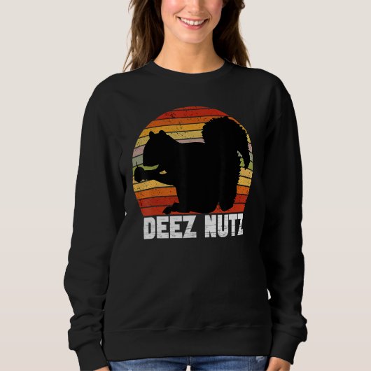 Deez Nuts Nutkraker kerstpajama Funny Ugly X Trui (Voorkant)