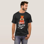 Deez Nuts Nutkraker Nut Mannen T-shirt (Voorkant volledig)