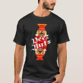 Deez Nuts Nutkraker Nut Mannen Vrouwen Funny Kerst T-shirt (Voorkant)