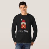 Deez Nuts Nutkraker Soldier Funny Kerstmis T-shirt (Voorkant volledig)