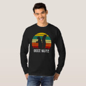 Deez Nuts Nutkraker Xmas Pajama Funny Squirrel Ch T-shirt (Voorkant volledig)