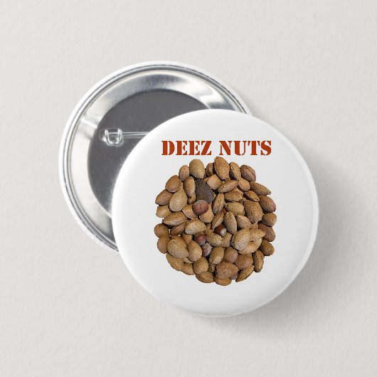 Deez Nuts Ronde Button 5,7 Cm (Voorkant /achterkant)