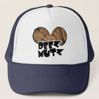 Deez Nutz Funny Illustratie Trucker Pet
