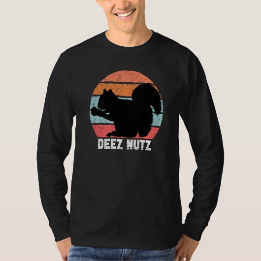 Deez Nutz Kerstmis Gezegde Dees Nutz Ugly T-shirt (Voorkant)