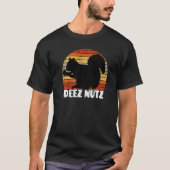 Deez Nutz Kerstmis Gezegde Dees Nutz Ugly T-shirt (Voorkant)