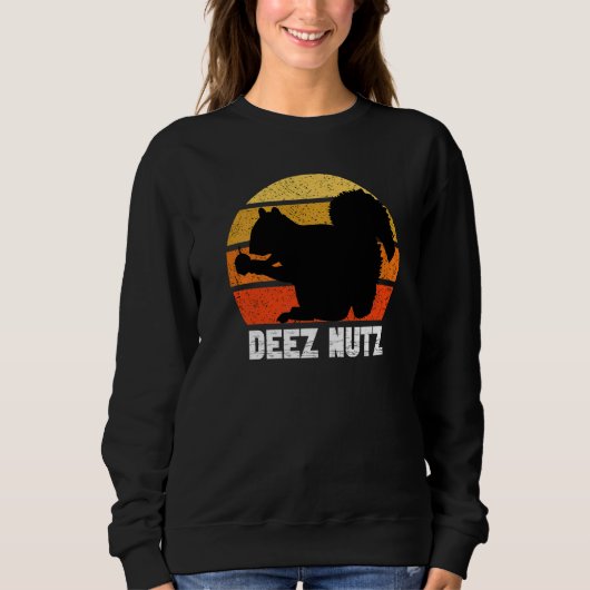 Deez Nutz Kerstmis Gezegde Dees Nutz Ugly Trui (Voorkant)