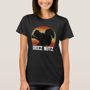 Deez Nutz Notenkraker Eekhoorn Gopher Chipmunk Dee T-shirt