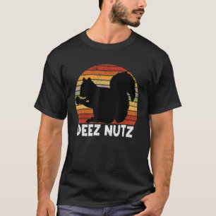 Deez Nutz Notenkraker Eekhoorn Gopher Chipmunk Dee T-shirt