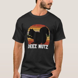Deez Nutz Notenkraker Eekhoorn Gopher Chipmunk Dee T-shirt