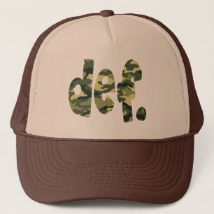 def. Camo Trucker Pet