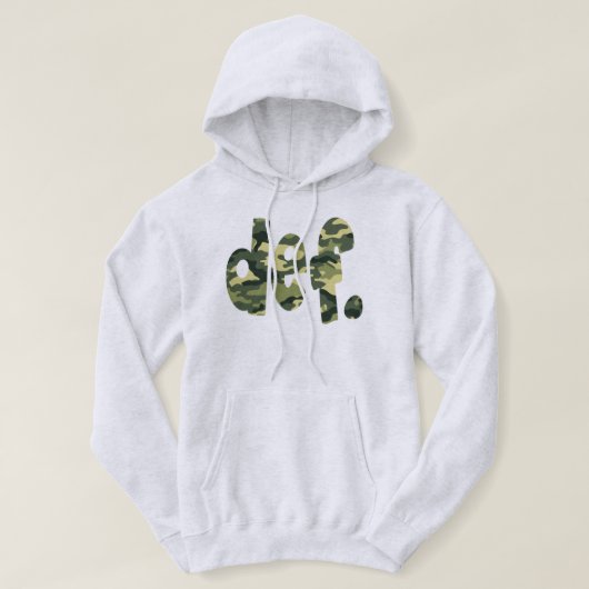 def. Camouflage Hoodie (Design voorkant)