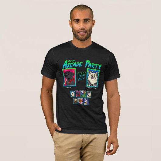 DEF CON Arcade-feest T-shirt (Voorkant volledig)