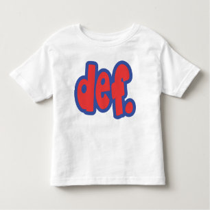 def. kinder shirts