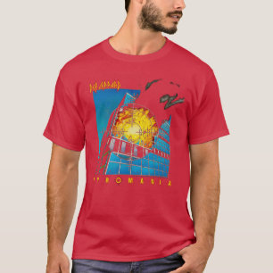 Def Leppard Pyromania Album vriend vrienden T-shirt