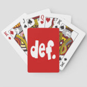 def. pokerkaarten (Achterkant)