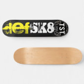 DEF SK8 OFFICIEEL JMT PERSOONLIJK SKATEBOARD (Horizontaal)