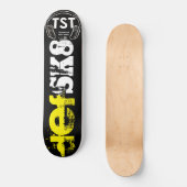 DEF SK8 OFFICIEEL JMT PERSOONLIJK SKATEBOARD (Voorkant)