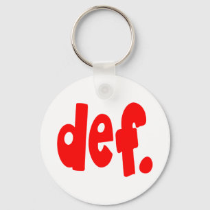def. sleutelhanger