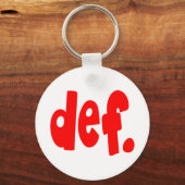 def. sleutelhanger (Voorkant)