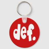 def. sleutelhanger (Voorkant)
