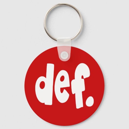 def. sleutelhanger (Voorkant)