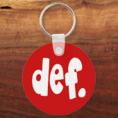 def. sleutelhanger (Voorkant)