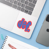 def. sticker (Laptop met iPhone)