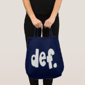 def. tote bag (Voorkant (product))