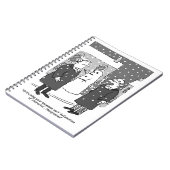 Defamatie van tekenadvocaten notitieboek (Linkerzijde)