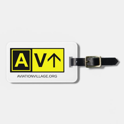 DEFCON Aviation Village Bagagelabel (Voorkant horizontaal)