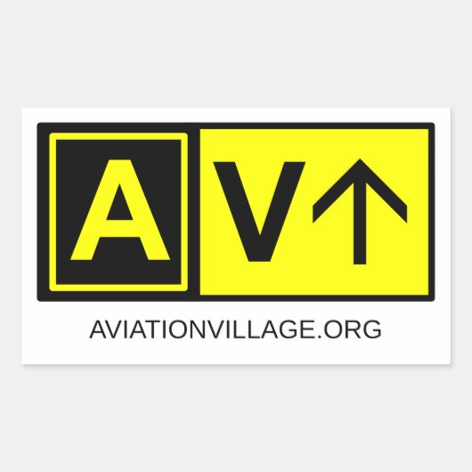 DEFCON Aviation Village Taxi Way Stickers (Voorkant)