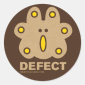 DEFECT STICKER (Voorkant)