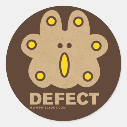 DEFECT STICKER (Voorkant)