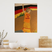 "Defect the Sacred" Medicine Wheel Poster (Keuken)