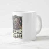 Defect totdat koffie Zombie ontwerp Grote Koffiekop (Voorkant rechts)