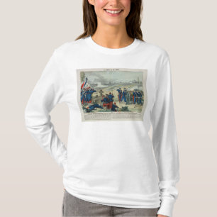 Defect van de rebellen in het kerkhof t-shirt